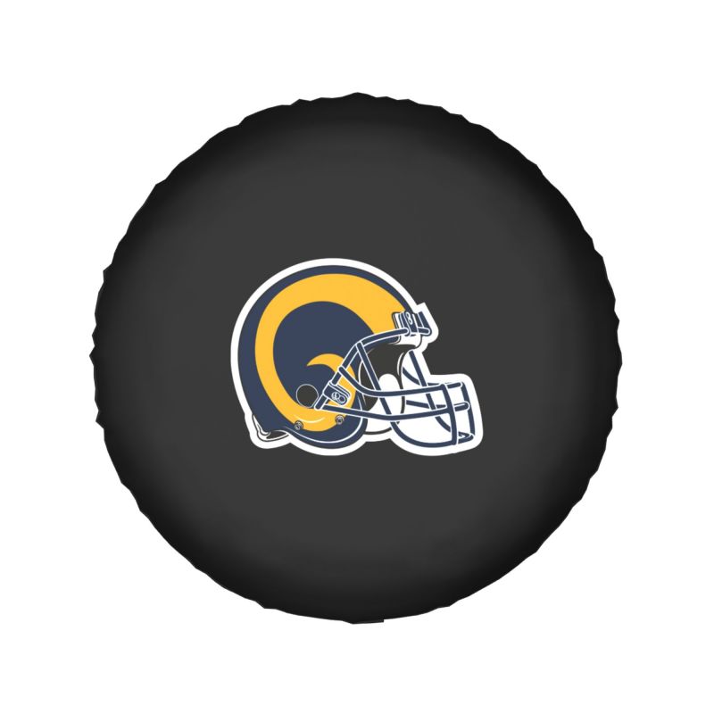 Los Angeles Rams 3 Car tire protective cover waterproof and dustproof tire cover