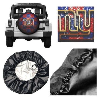 New York Giants 3 Tyre protective cover car dustproof sunscreen tyre protective cover