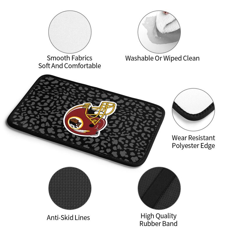Washington Redskins 3 printed Car handrail box cushion Personalized car armrest cover