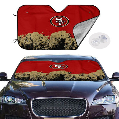 San Francisco 49ers Print car front windshield sunshade car windshield sunshade (multi size)