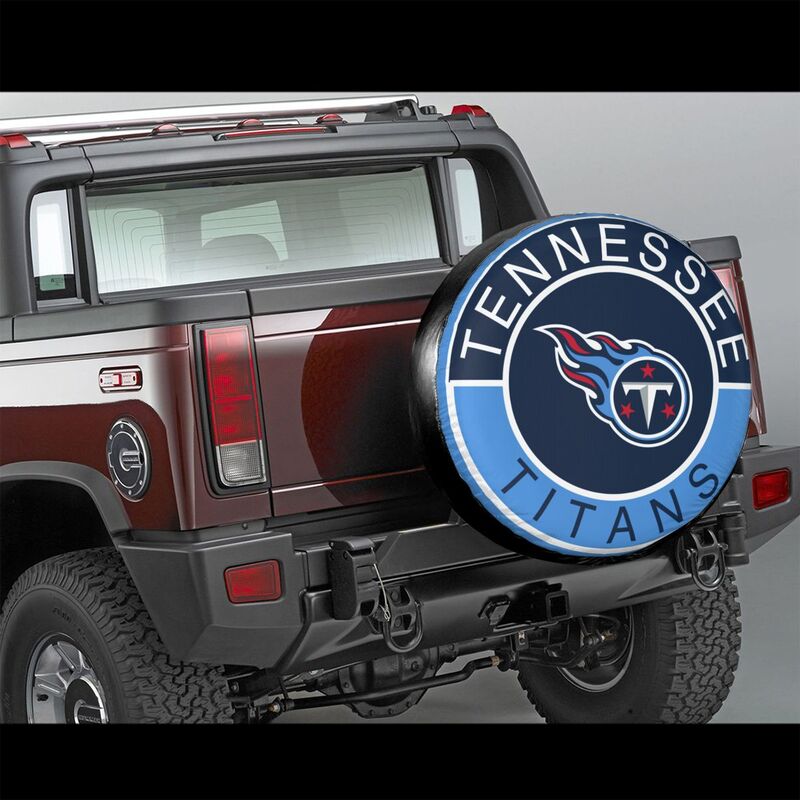 Tennessee Titans Printed tire protection cover car spare tire dust protection covers