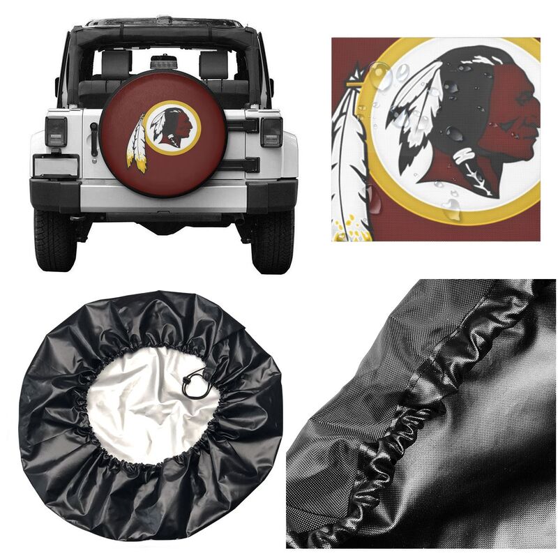Washington Redskins 3 Tyre protective cover car dustproof sunscreen tyre protective cover