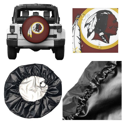 Washington Redskins 3 Tyre protective cover car dustproof sunscreen tyre protective cover