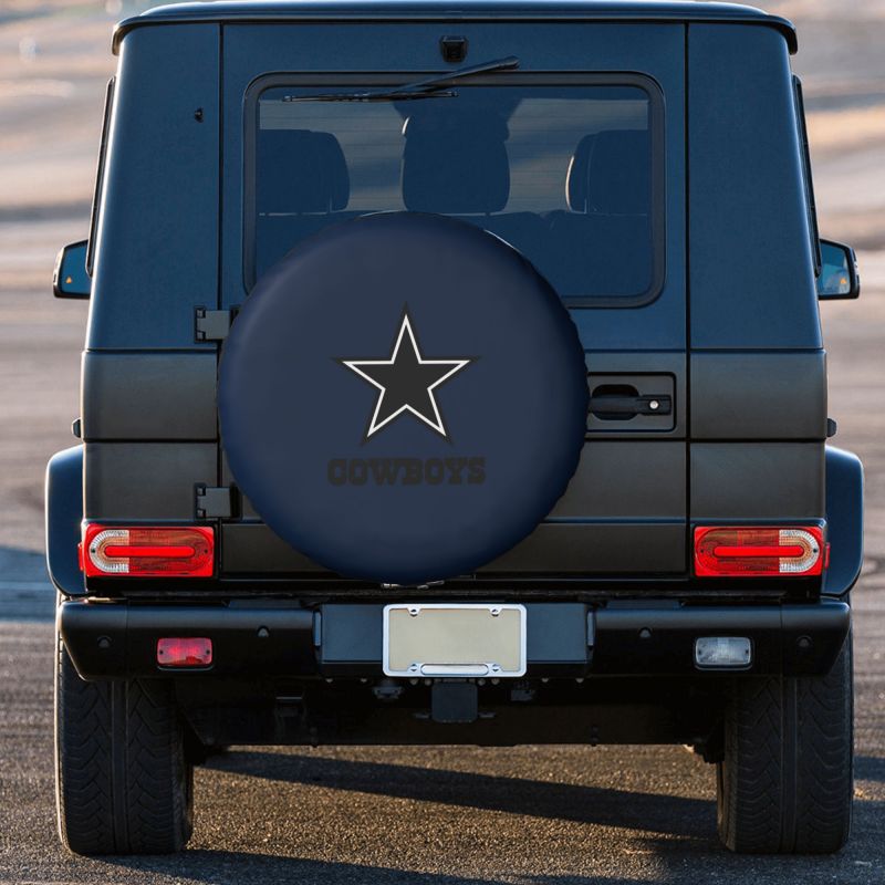 Dallas Cowboys 2 Car tire protective cover waterproof and dustproof tire cover