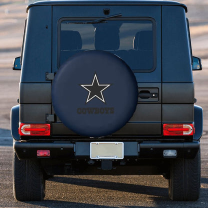 Dallas Cowboys 2 Car tire protective cover waterproof and dustproof tire cover