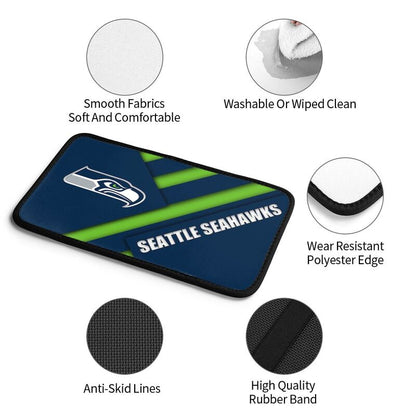 Car armrest box pad Seattle Seahawks Printed central armrest box pad protective pad