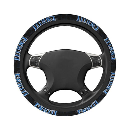 Tennessee Titans 1 Printed breathable elastic steering wheel protective cover
