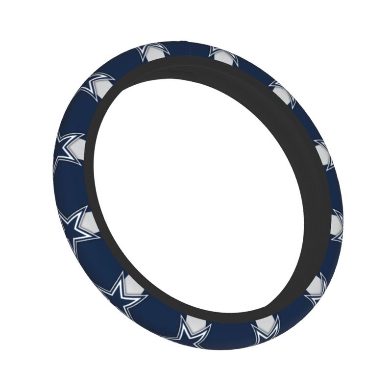 Dallas Cowboys 2 Printed elastic steering wheel cover car steering wheel protective cover