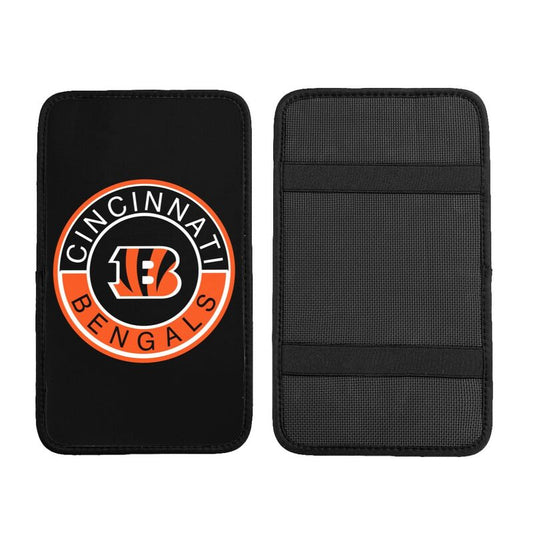 Cincinnati Bengals print car armrest protective cover Car center console armrest pad