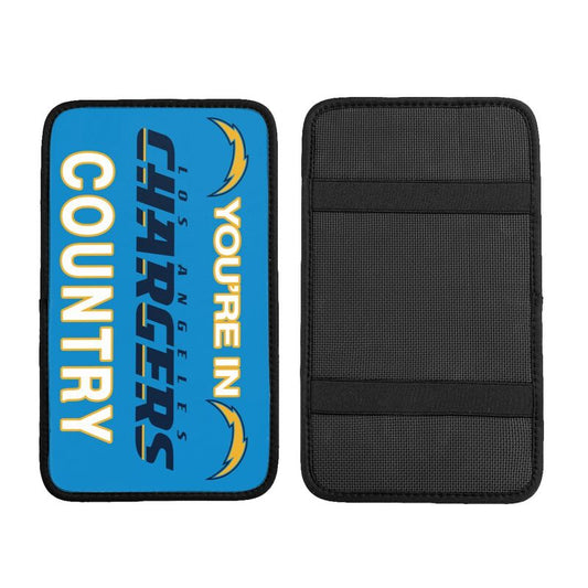 San Diego Chargers Printed car armrest box pad elbow support pad