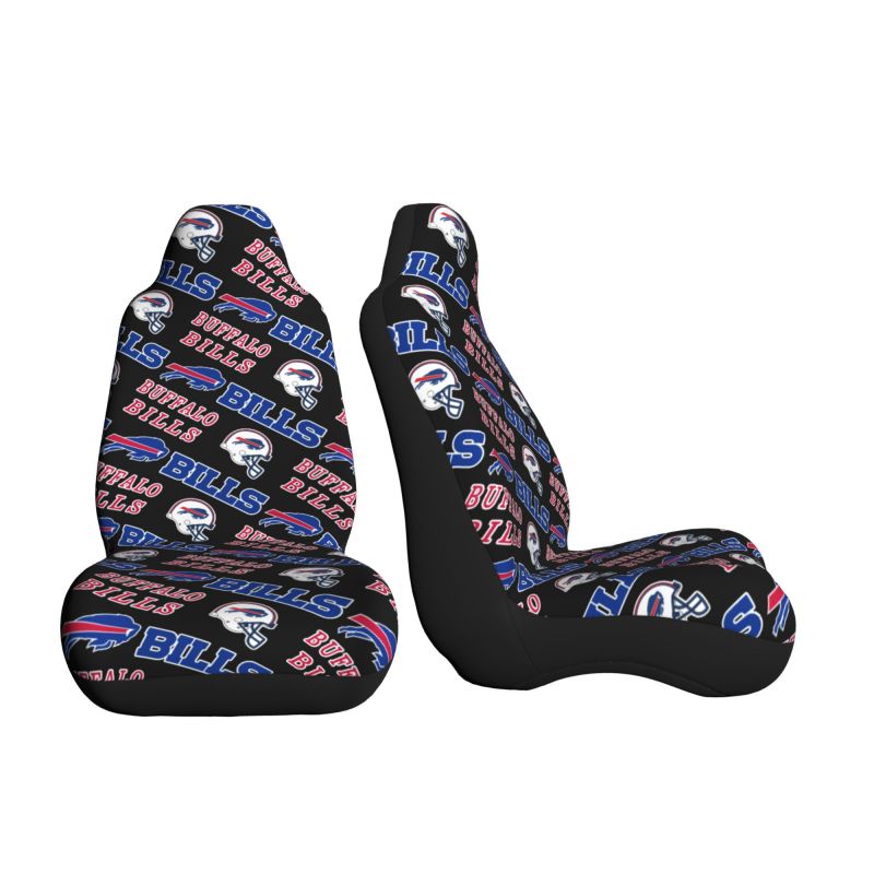 Buffalo Bills 2 Printed seat dust protection cover car seat protective cover