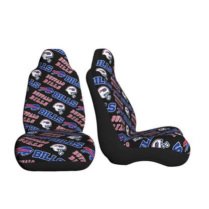 Buffalo Bills 2 Printed seat dust protection cover car seat protective cover