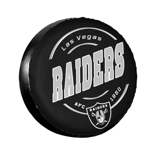 Las Vegas Raiders Printing car tire protection cover car spare tire dust protection cover