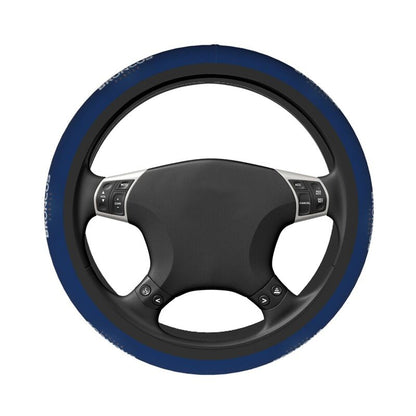 Denver Broncos Printed breathable anti slip cover elastic steering wheel cover