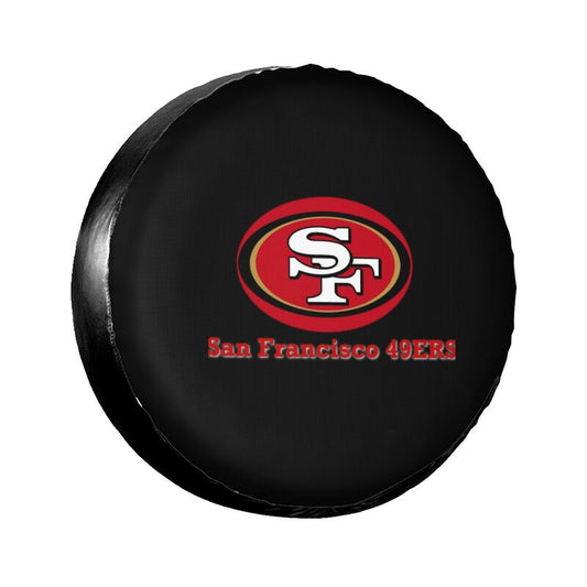 San Francisco 49ers Printing tire protection cover car sun protection tire protection covers