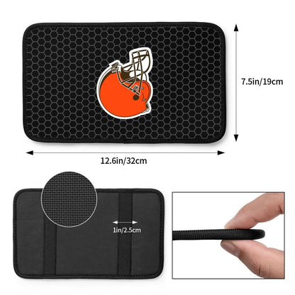 Cleveland Browns Printed protective pad for car armrest box