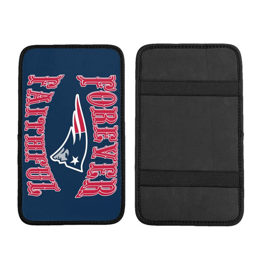 New England Patriots Print car armrest box cover armrest protective cover