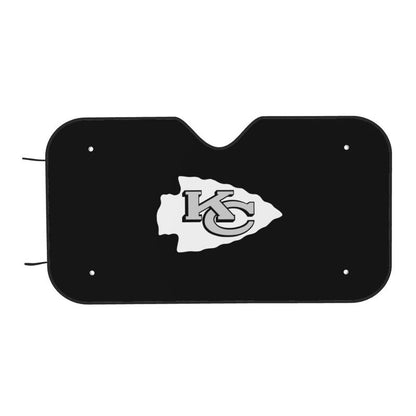 Kansas City Chiefs Printing suitable for front Car windshield sunshades Car windshield sunshades