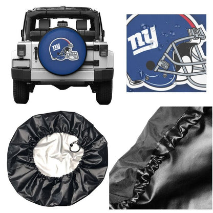 New York Giants 2 Tyre protective cover car dustproof sunscreen tyre protective cover