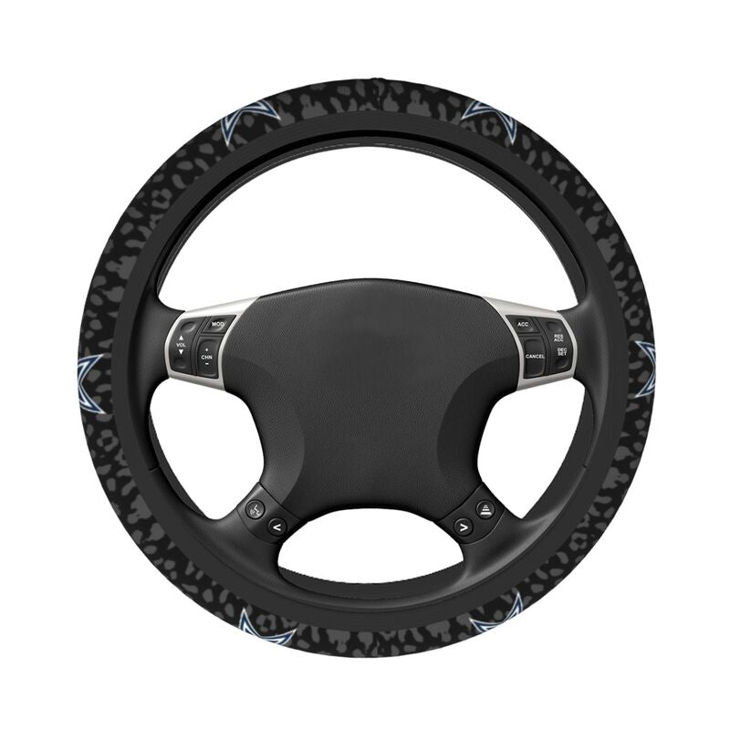 Dallas Cowboys Printed elastic steering wheel cover car anti-skid cover