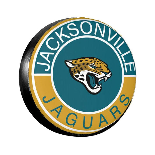 Jacksonville Jaguars Printed tire protection cover car spare tire dust protection covers