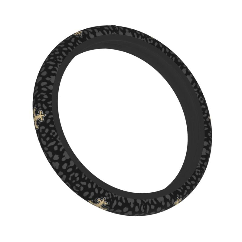New Orleans Saints Printed elastic steering wheel cover car steering wheel protective cover