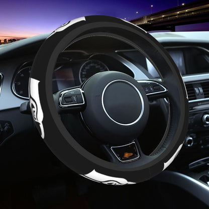 Seattle Seahawks 2 Printed car anti-skid cover elastic steering wheel cover