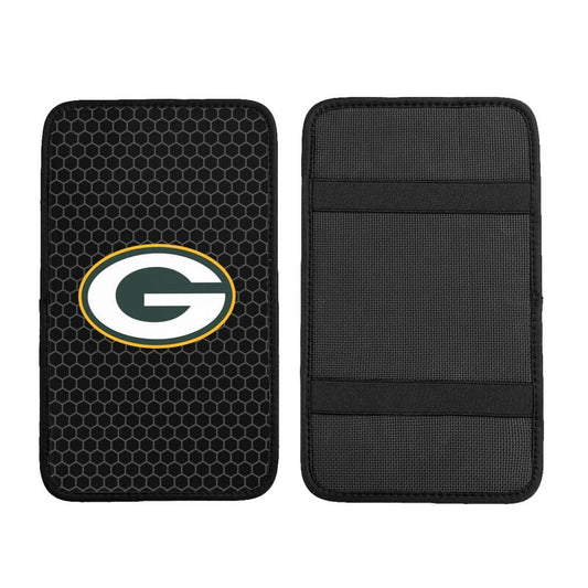 Green Bay Packers Printed protective pad for car armrest box