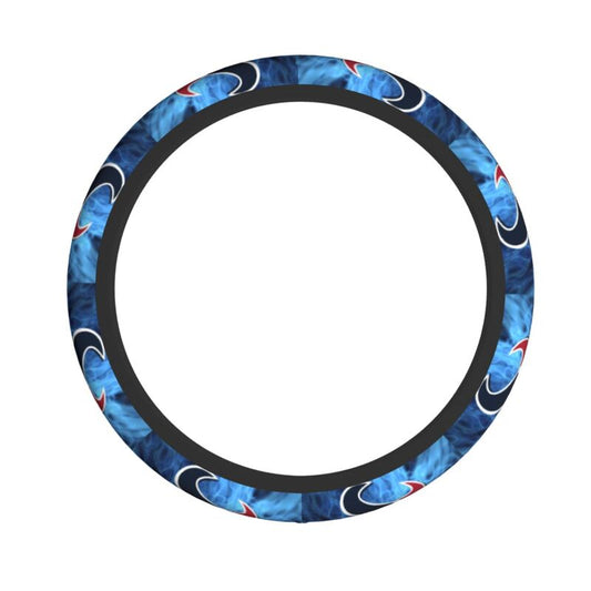 Houston Texans Printed breathable elastic steering wheel cover anti slip cover