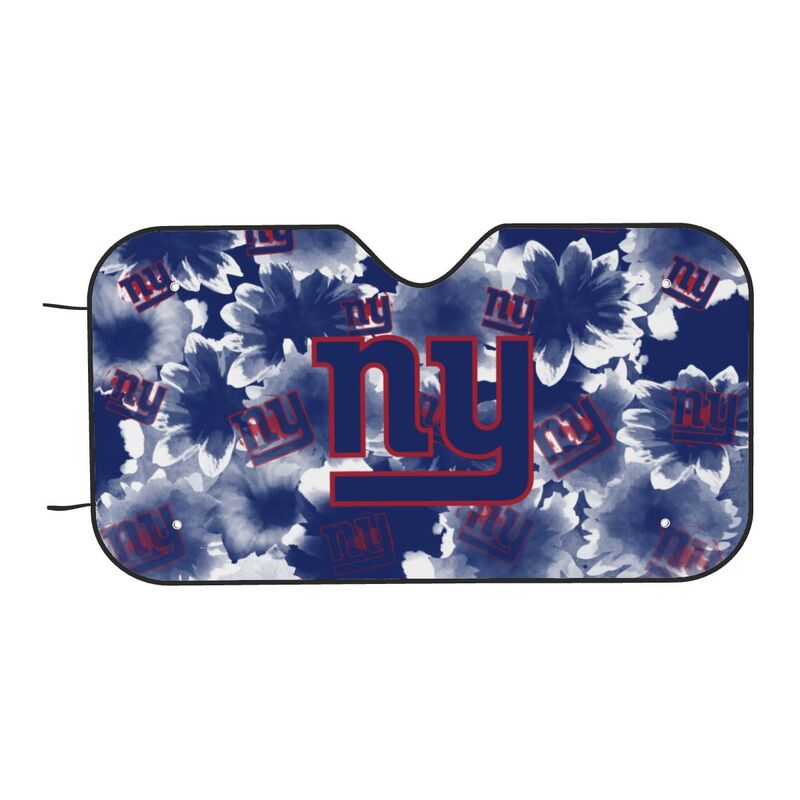 New York Giants Printed multi size car front windshield sunshade car windshield sunshade