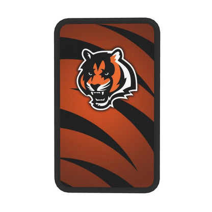 Car armrest box pad Cincinnati Bengals 3 Printed center armrest box pad protective pad