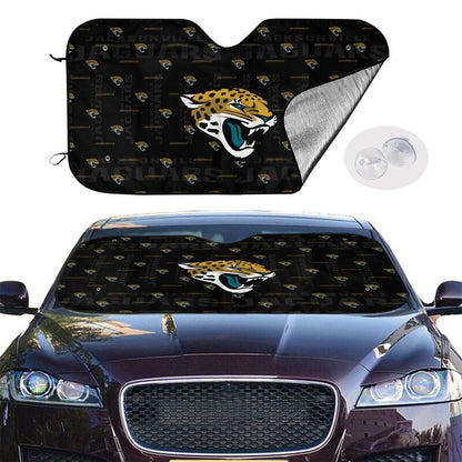 Jacksonville Jaguars Printed is suitable for front Car windshield sunshades Car windshield sunshades