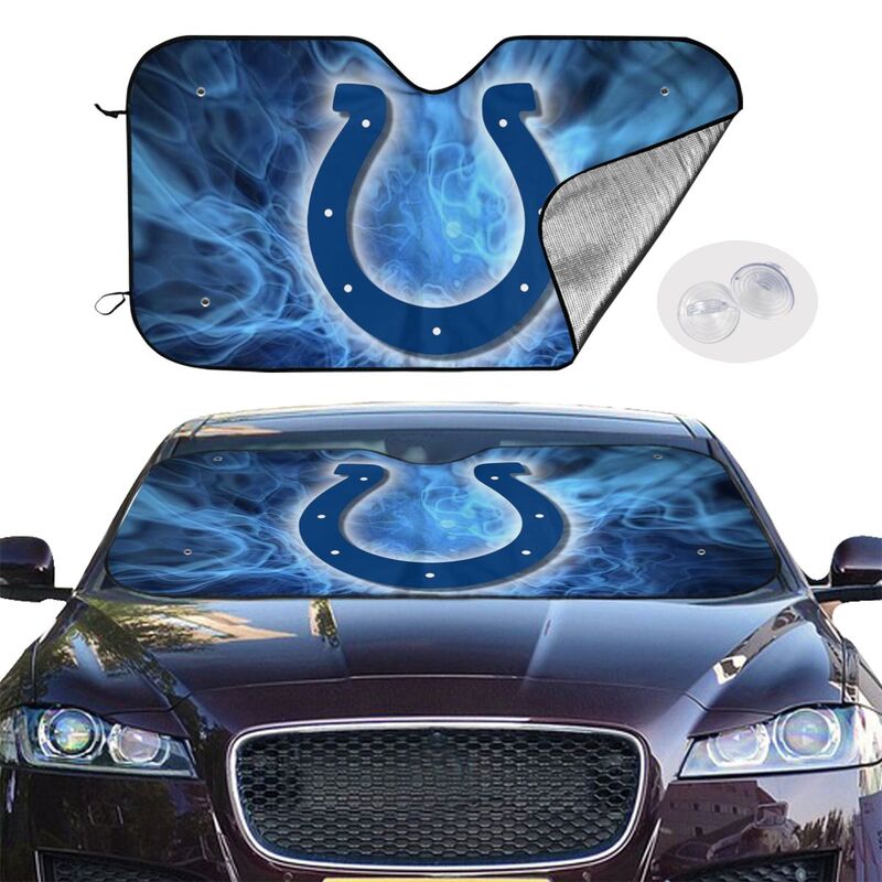 Indianapolis Colts 2 Print Car windshield sunshades suitable for front Car windshield sunshades