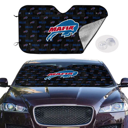 Buffalo Bills Printed is suitable for front Car windshield sunshades Car windshield sunshades