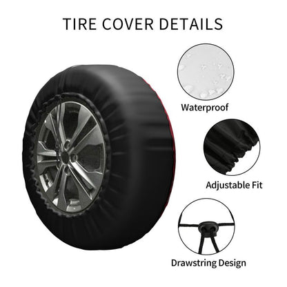 Tampa Bay Buccaneers Printing car tire covers waterproof and dustproof protective covers
