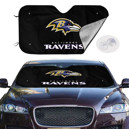 Baltimore Ravens Print suitable for front Car windshield sunshades Car windshield sunshades