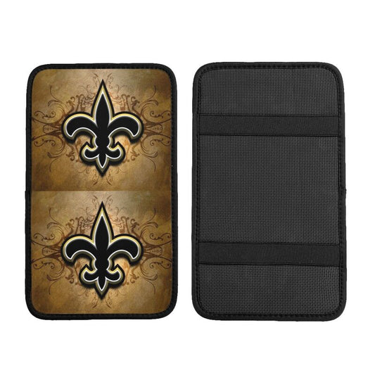 New Orleans Saints2 Printed car armrest box pad elbow protection pad