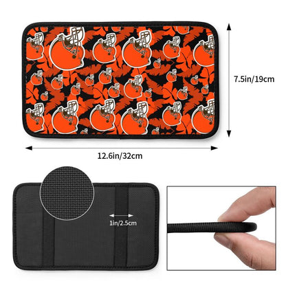 Cleveland Browns printing Center console armrest pad car armrest protective cover car