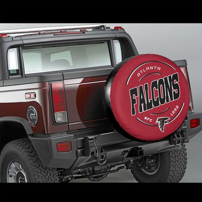 Atlanta Falcons Printed tire protection cover car spare tire dust protection cover