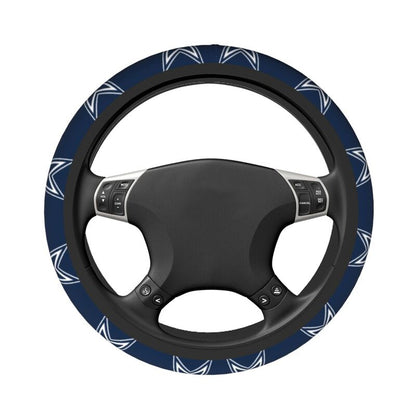 Dallas Cowboys 2 Printed elastic steering wheel cover breathable protective cover