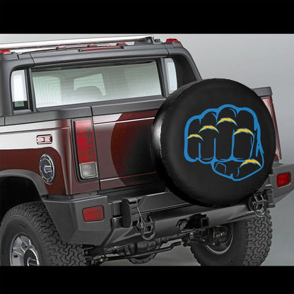 San Diego Chargers Print tire protection cover car spare tire dust protection covers