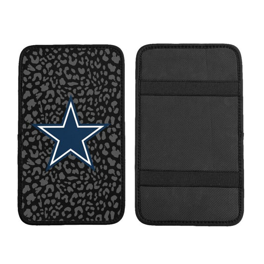 Dallas Cowboys print Car handrail box cushion Personalized car armrest cover