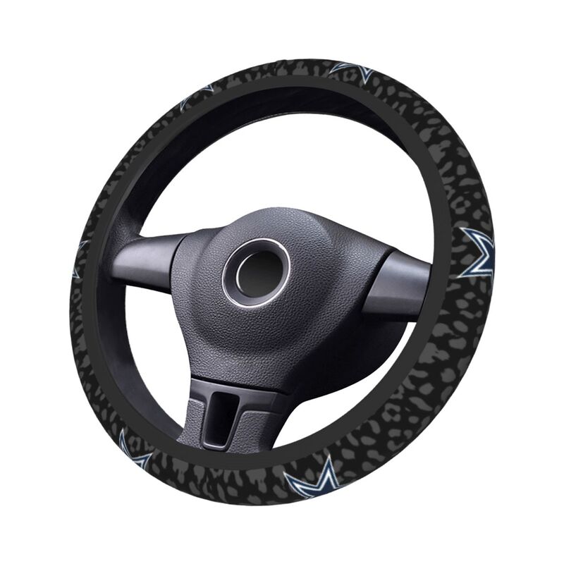 Dallas Cowboys Printed elastic steering wheel cover car anti-skid cover