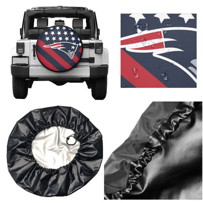 New England Patriots 3 Tyre protective cover car dustproof sunscreen tyre protective cover