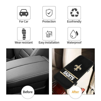 New Orleans Saints Printed car armrest box pad Protective pad