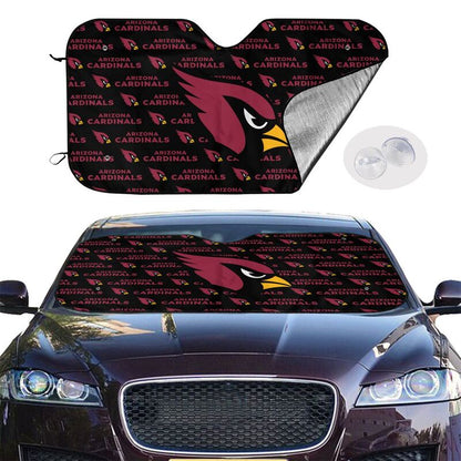 Arizona Cardinals Printed is suitable for front Car windshield sunshades Car windshield sunshades