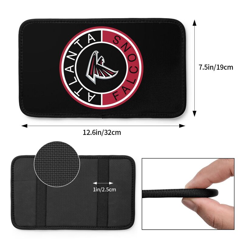 Atlanta Falcons print car armrest protective cover Car center console armrest pad