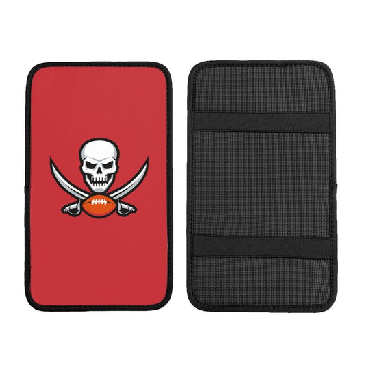 Tampa Bay Buccaneers4 Printed car armrest box pad elbow protection pad