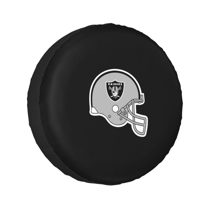 Las Vegas Raiders 2 Car tire protective cover waterproof and dustproof tire cover