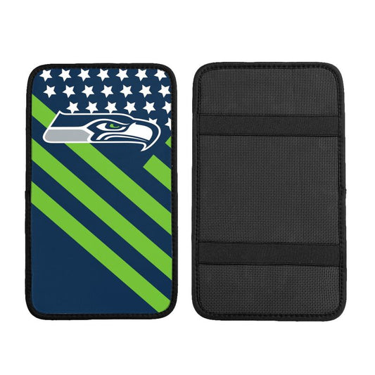 Seattle Seahawks Protective pad for armrest box of printing vehicle